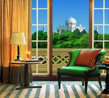 Oberoi Amarvilas - Vista del Taj Mahal desde habitación