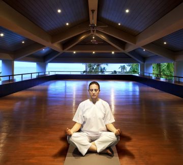 The Leela, Kovalam - Hall de meditación