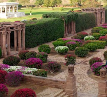 Umaid Bhawan Palace - Jardín